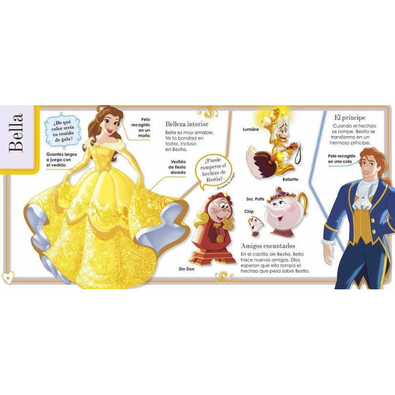 Mi Gran Libro De Disney Princesas (tapa Dura)