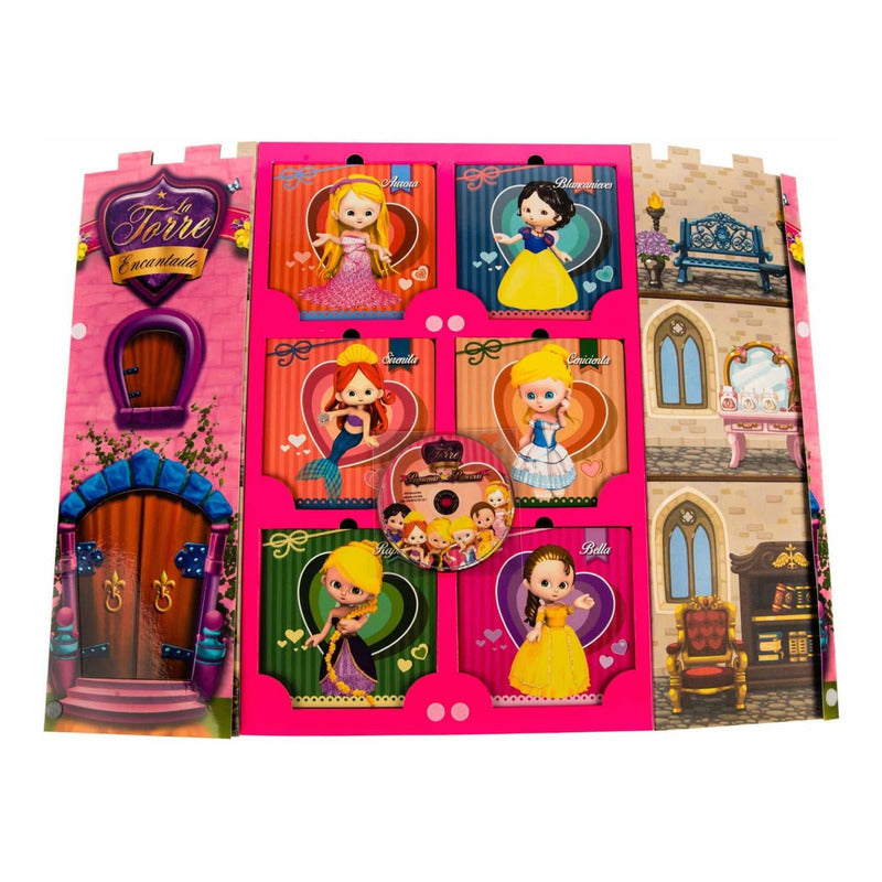 Pequeñas Princesas La Torre Encantada 6 Tomos + Dvd / Lexus