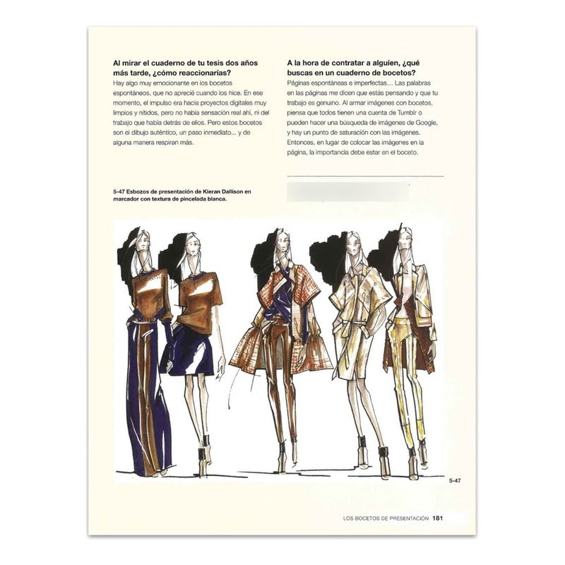 Diseño De Moda Cuaderno De Bocetos / Sharon Rothman