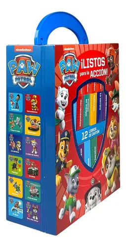 Paw Patrol Listos Para La Accion 12 Libros / Nickelodeon