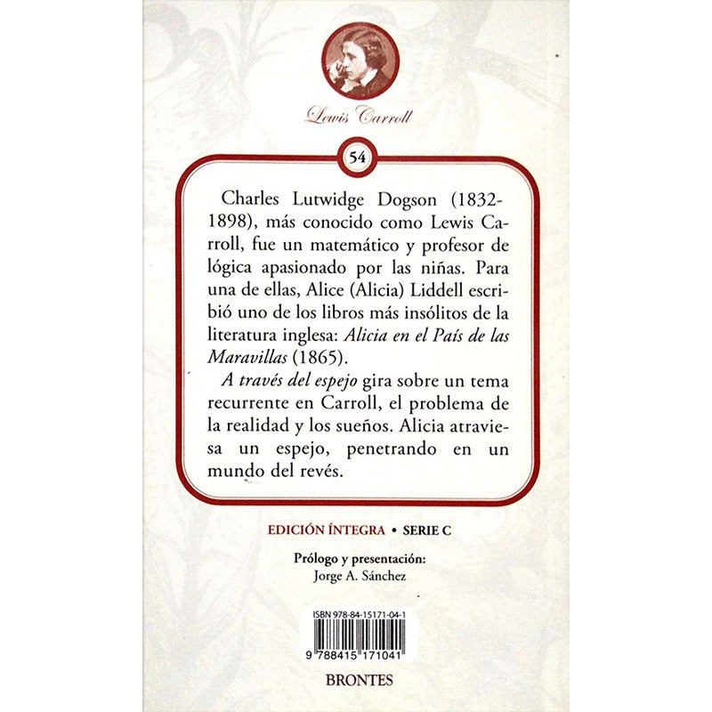 A Traves Del Espejo / Lewis Carroll