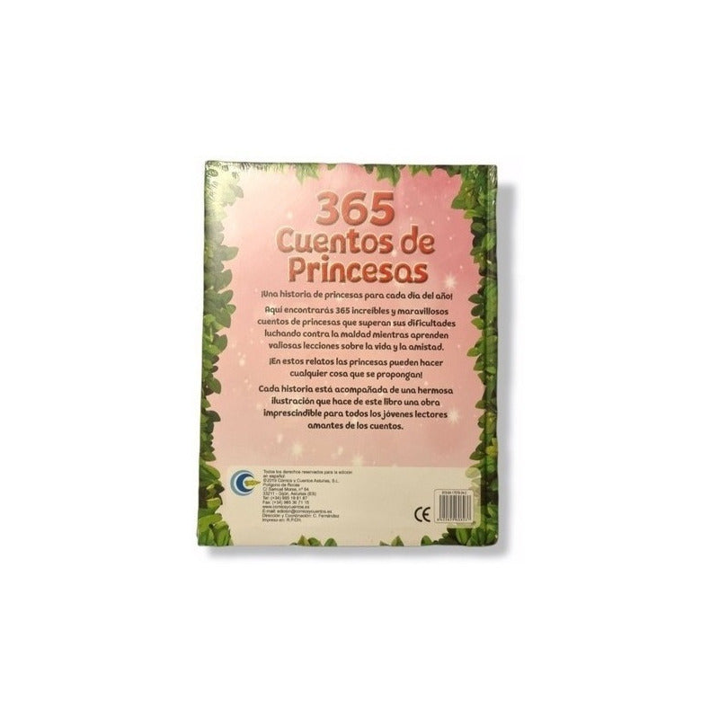 365 Cuentos De Princesas (tapa Dura)