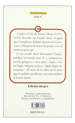 Utopía / Tomás Moro