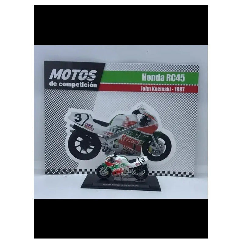 Moto Colección Escala Gp Honda Rc45 John Kocinski 1997 1/25