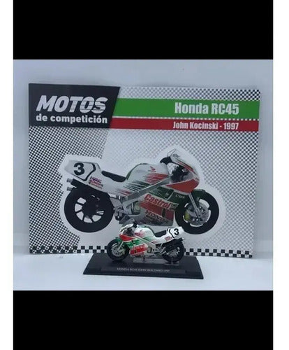 Moto Colección Escala Gp Honda Rc45 John Kocinski 1997 1/25