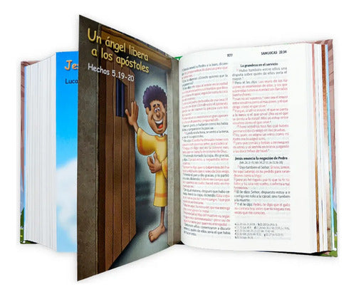 Santa Biblia Amigos Por Siempre Rvr1960 Celeste (tapa Dura)