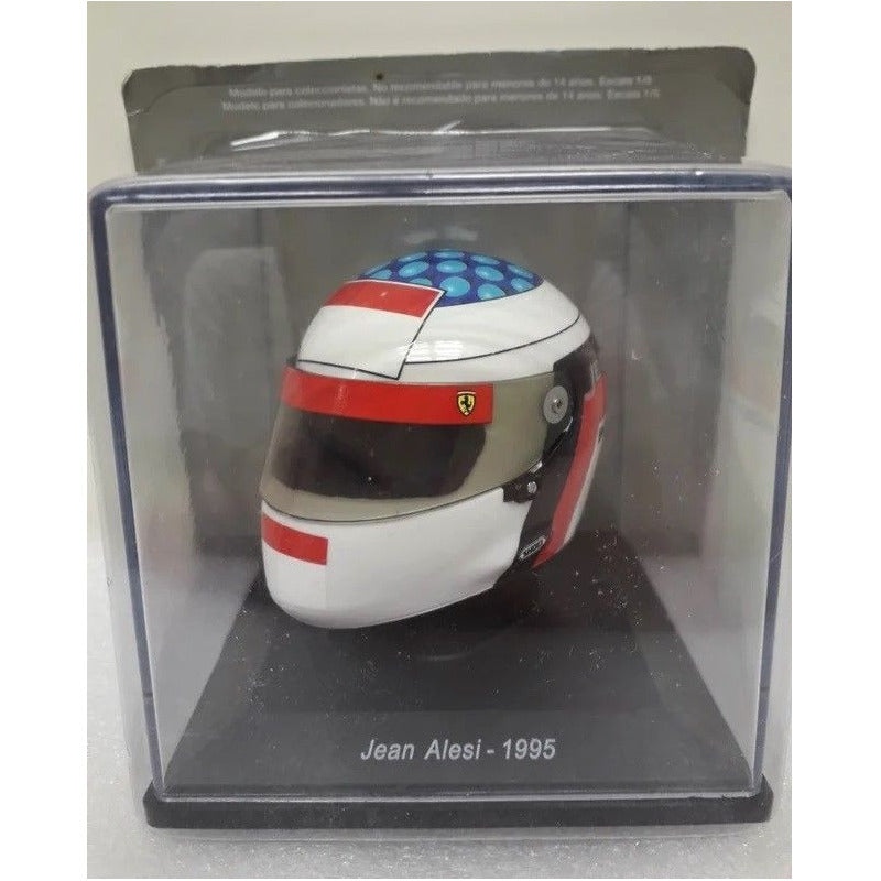 Casco Formula 1 Jean Alesi Ferrari F1 1995 Spark 1:5