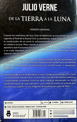 De La Tierra A La Luna / Julio Verne