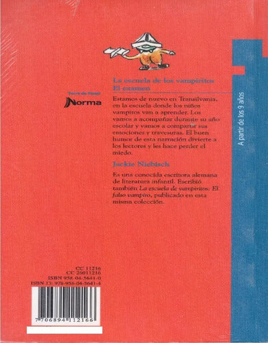 La Escuela De Los Vampiritos: El Examen / Jackie Niebisch