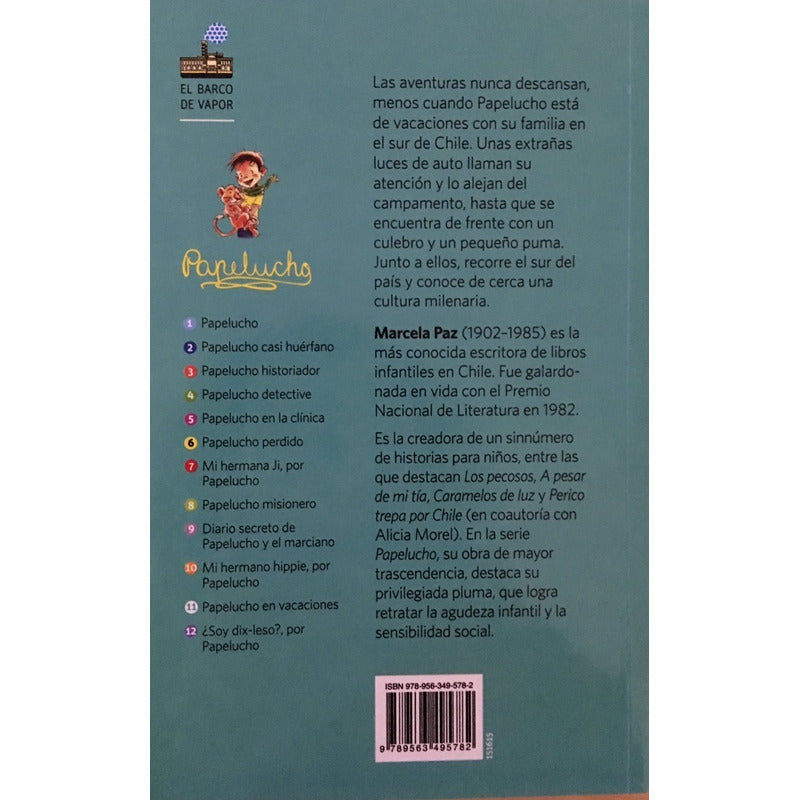 Papelucho N°11 En Vacaciones / Marcela Paz