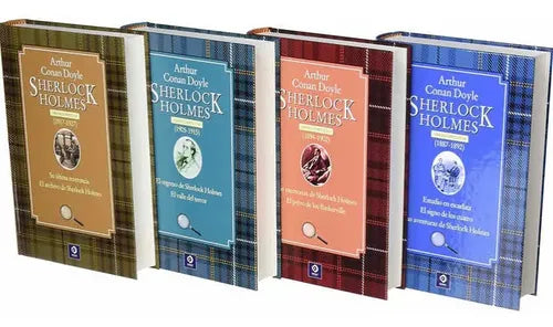 Sherlock Holmes Obra Completa (4 Tomos) / Conan Doyle