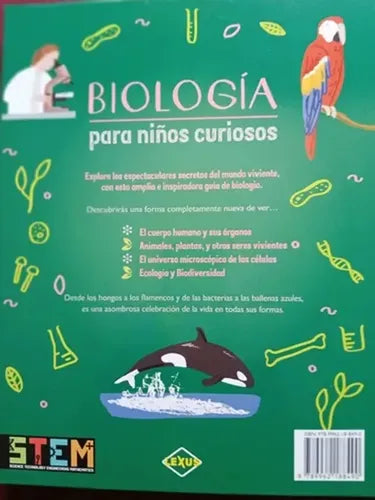 Biologia Para Niños Curiosos (tapa Dura) / Lexus