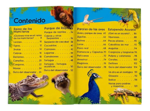 Un Día En El Zoológico + Práctico Estuche / Lexus
