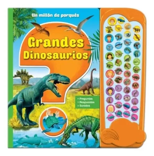 Grandes Dinosaurios 48 Sonidos (tapa Dura Con Sonidos)