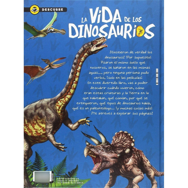 Descubre La Vida De Los Dinosaurios (tapa Dura) / Lexus