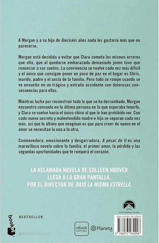 A Pesar De Ti (regretting You) / Colleen Hoover