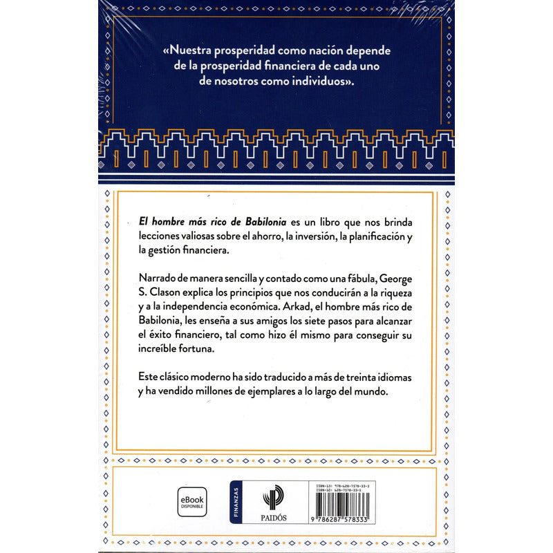 El Hombre Más Rico De Babilonia / George S. Clason