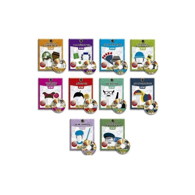 Pack El Chavo Del Ocho Coleccion De Oro (10 Tomos Con Dvd)