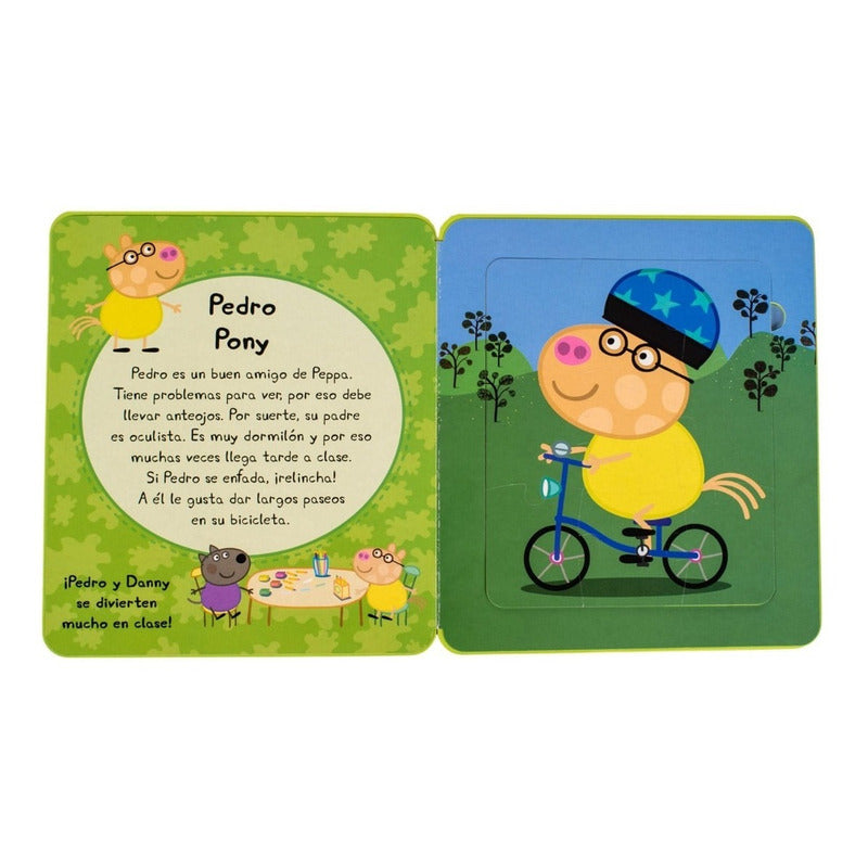 Peppa Pig Rompecabezas En Goma Eva / Lexus