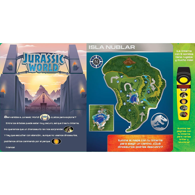 Dinosaurios En La Oscuridad (tapa Dura) / Jurassic World