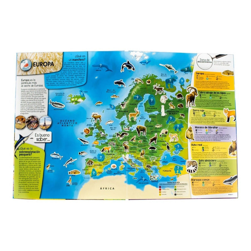 Atlas De Los Animales Del Mundo / Lexus