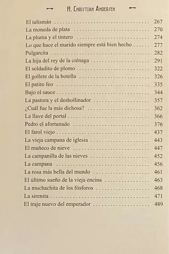 Cuentos Seleccionados (tapa Dura) / Hans Christian Andersen