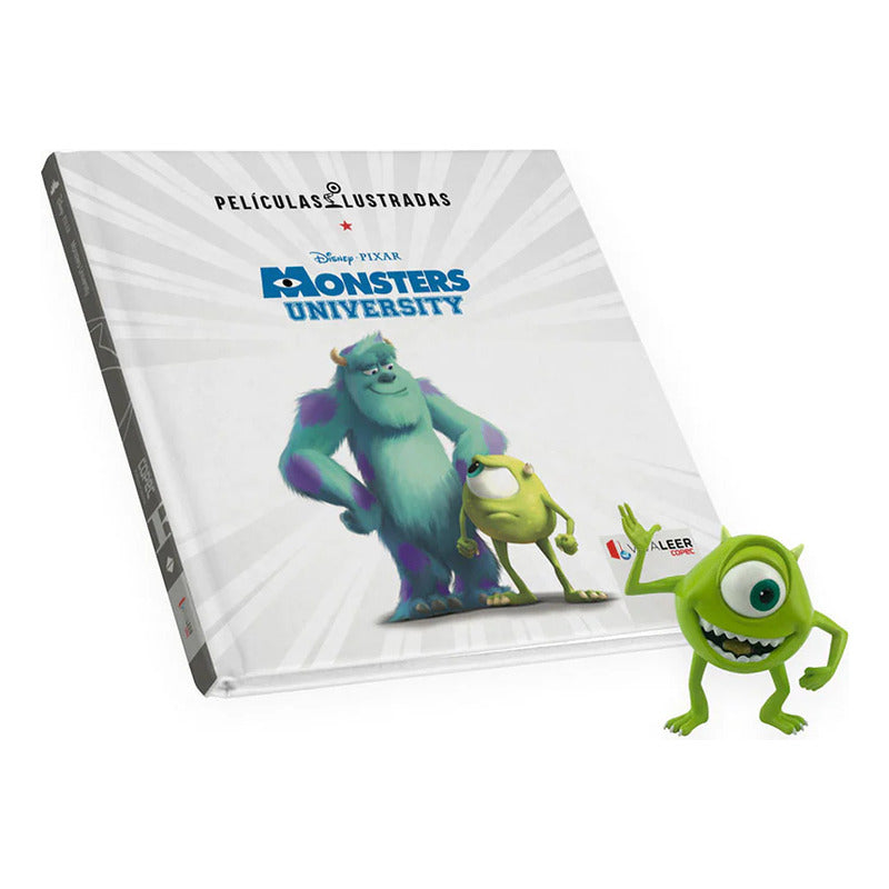 Set Libro Monster University + Figura Mike / Disney