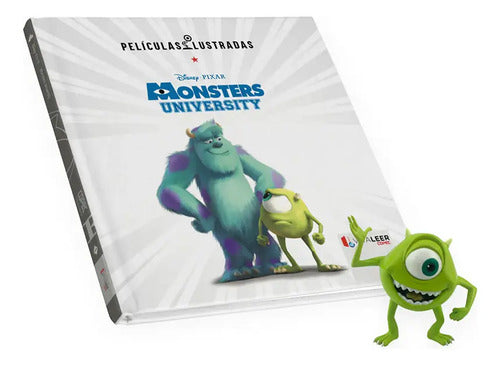 Set Libro Monster University + Figura Mike / Disney