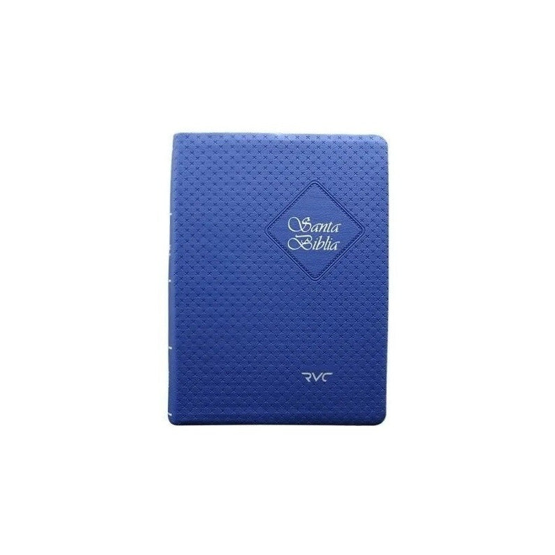 Biblia Rvr1960 Contemporánea Letra Gigante Azul