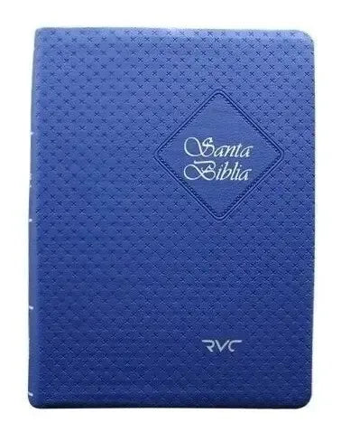 Biblia Rvr1960 Contemporánea Letra Gigante Azul