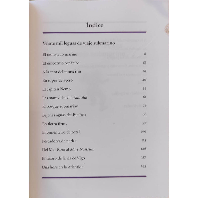 Veinte Mil Leguas De Viaje Submarino / Julio Verne