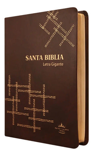Santa Biblia Reina Valera 1960 Letra Gigante Piel / Sbu