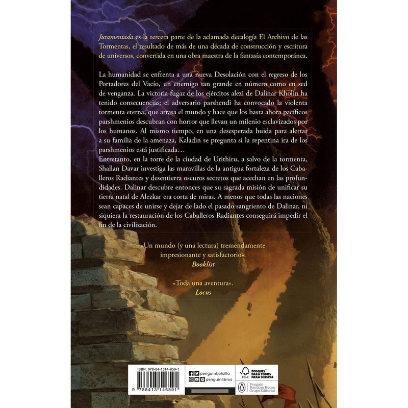 Juramentada Archivo De Las Tormentas 3 / Brandon Sanderson