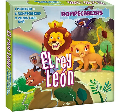 El Rey León Libro + Rompecabezas  / Lexus