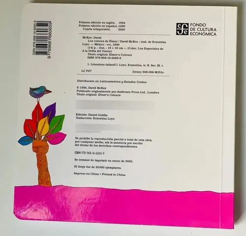 Los Colores De Elmer (tapa Dura) / David Mackee