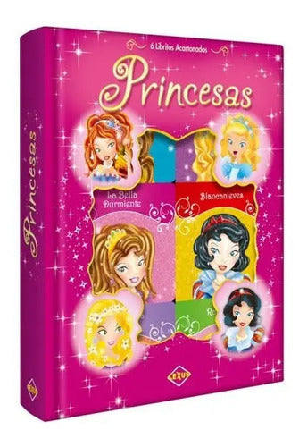 Princesas 6 Libritos Acartonados Cofre Imantado / Lexus