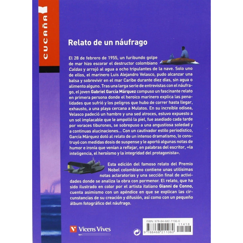 Relato De Un Naufrago / Gabriel Garcia Marquez