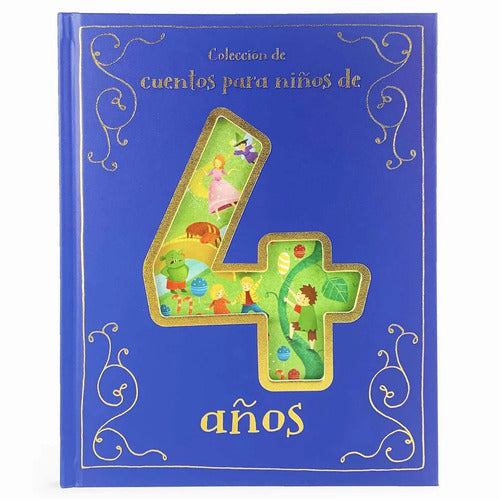 Cuentos Para Niños De 4 Años (tapa Dura)