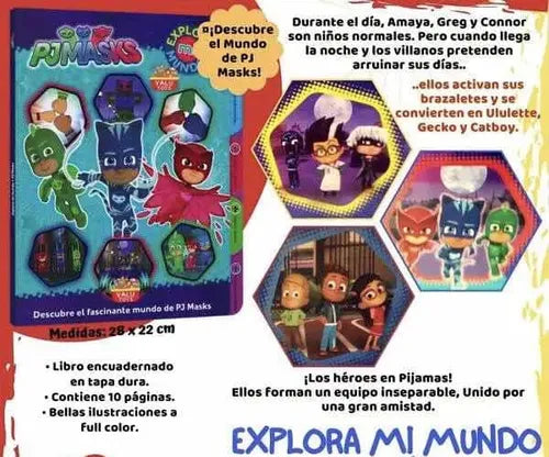 Disney Pj Mask Explora Mi Mundo / Lexus