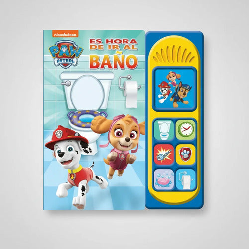 Paw Patrol Es Hora De Ir Al Baño Con 7 Sonidos (tapa Dura)