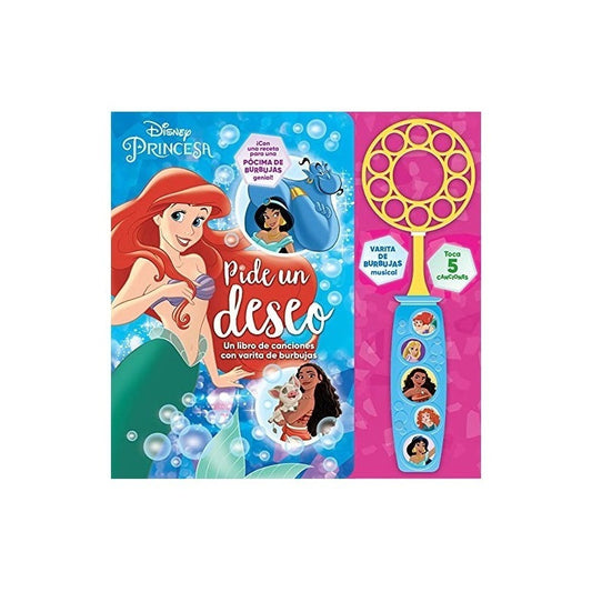 Pide Un Deseo (incluye Varita De Burbujas) / Disney Princesa