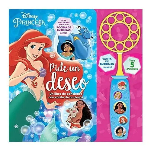 Pide Un Deseo (incluye Varita De Burbujas) / Disney Princesa