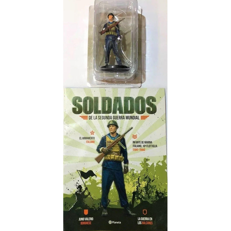 Soldado Esc Infante Marina Italiano 10 Flottiglia 41-44 6 Cm