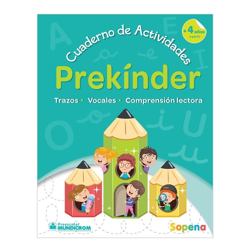 Cuaderno De Actividades Prekinder / Sopena